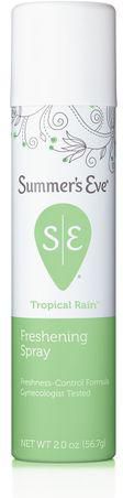 Summer's Eve Freshening Spray (Tropical Rain) Intimate Spray For Women