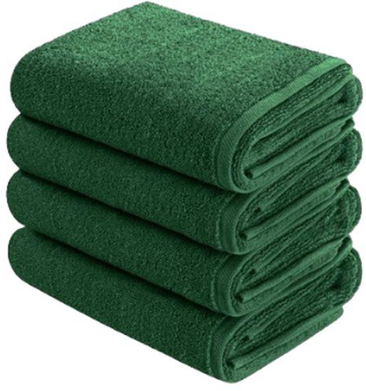 Signoola Bath Towel 70 X 140 Cm Green Solid, 100% Cotton.