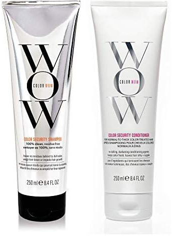 Color Wow Color Security Shampoo & Color Security Conditioner Duo, for Normal to Thick Hair, No Parabens, No Sulfates, Cruelty-Free, Residue-Free, Vegan for super glossy, hydrated, silky-soft hair