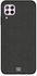 Skin Case Cover -for Huawei Nova 7i Black Grey Leather Pattern Black Grey Leather Pattern