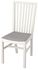 NORRNÄS Chair, white, Isunda grey