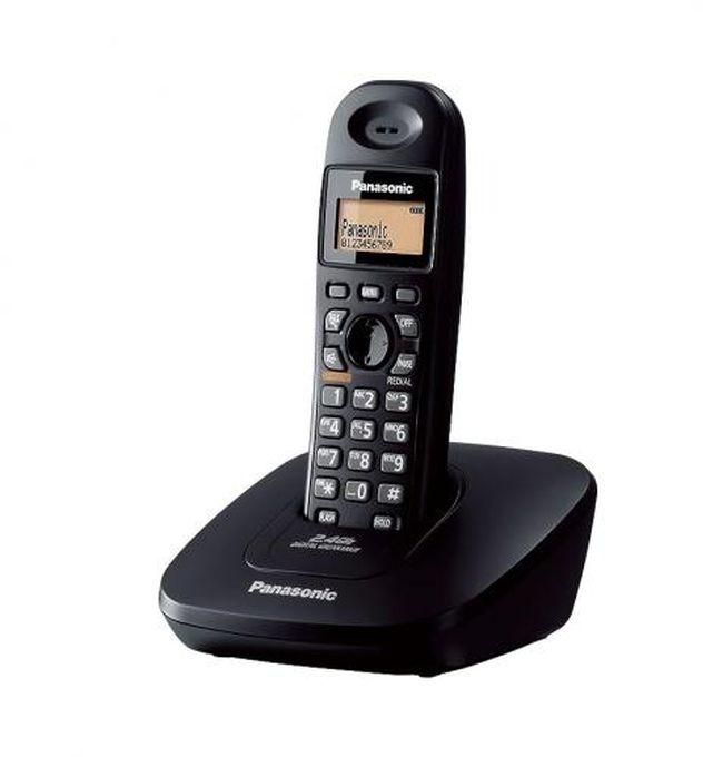 Panasonic تليفون لاسلكي KX-TG3611BX - اسود
