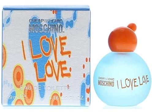 Moschino I Love Love For Women Eau De Toilette Miniature 4.9Ml, Blue, 5Ml