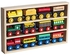 طقم لعبة قطار مغناطيسي خشبي مكون من 12 قطعة طراز SG+B077H8K5D1+US