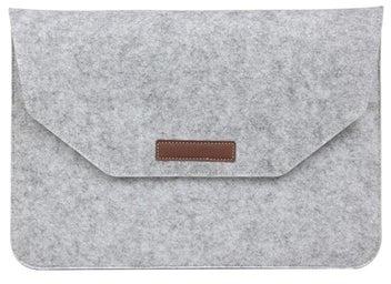 Protective Sleeve For Apple MacBook Pro 13/13.3-Inch Grey/Brown