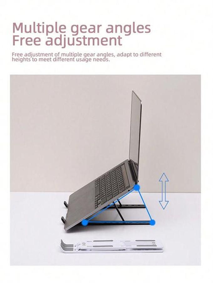 10 Steps Foldable Adjustable Laptop Stand Desktop Stand