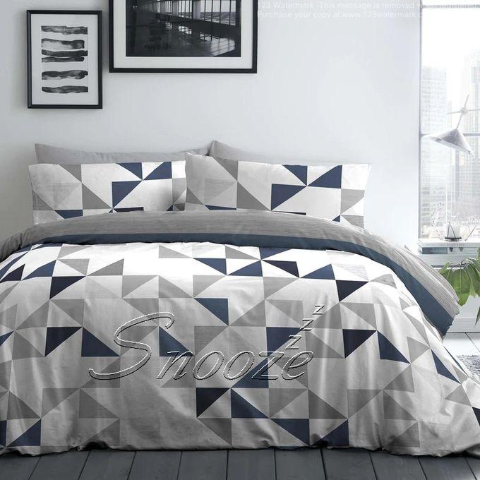 Snooze Fitted Bed Sheet Set 2 Pcs (Orbit Design)