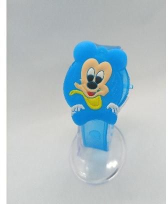 Kids Silicone Mickey Mouse LED Light Wrist Band - Blue