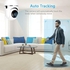 SECTEC 1080P Cloud Wireless IP Camera Intelligent Auto Tracking Of Human Home Security Surveillance CCTV Network Wifi Cam(720P-Black)