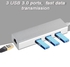 Generic USB To RJ45 USB 3.0 HUB Type C To RJ45 Ethernet Gigabit
