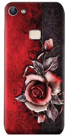 TPU Silicone Case with Vintage Rose Pattern For Vivo X6 Multicolour