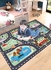 Kids Carpet Play Mat Rug for Playroom,City Life with Road Traffic Car Rug Mat, Learning and Educational Play Rugs with 3 Cars,Indoor Game Mat(120*160cm)