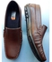 Fashion Men's Official Leather Loafers - Brown