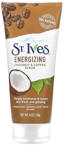 St. Ives Scrub Coconut & Coffee Energizing 6 Ounce (Pack of 3)
