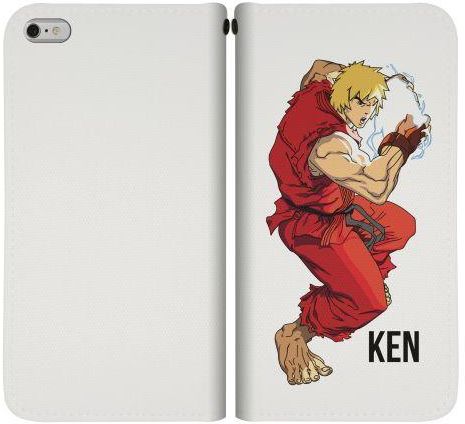Stylizedd  Apple iPhone 6 Premium Flip case cover - Street Fighter - Ken -White  I6-F-166