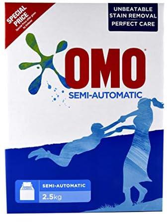 مسحوق غسيل اومو اكتيف - نصف اوتوماتيك - 2.5 كجم - قطعة واحدة