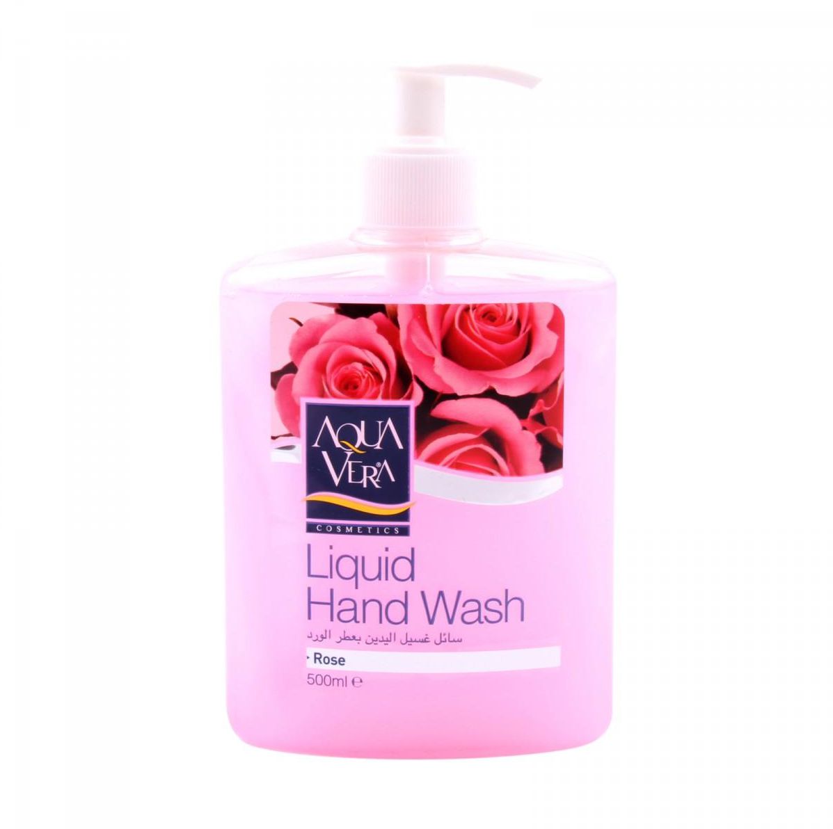 Aqua Vera Liquid Hand Wash With Rose 500ml