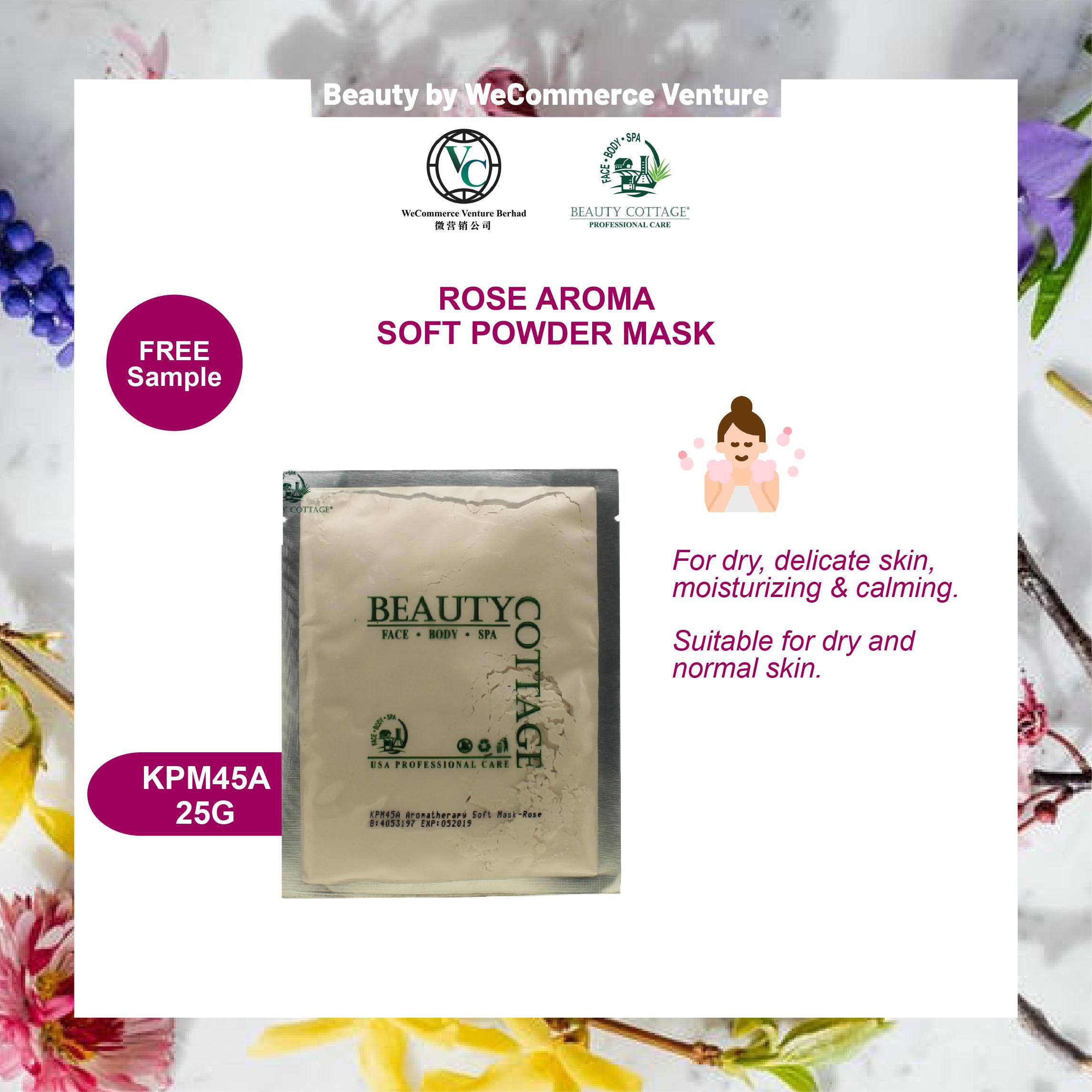 Beauty Cottage Rose Aroma Soft Powder Mask 25g