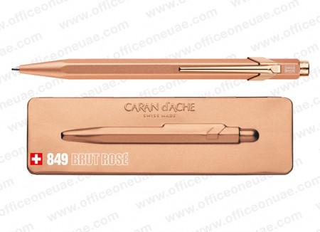 CARAN d'ACHE 849 Ballpoint Pen with Box, Brut Rosé