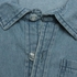 Toddlers Boy's Denim Vest Jacket Turn Down Collar Back Letter Pattern Slim Vest Jacket
