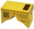 Google Cardboard Virtual Reality 3D glasses kit Bigger Yellow.