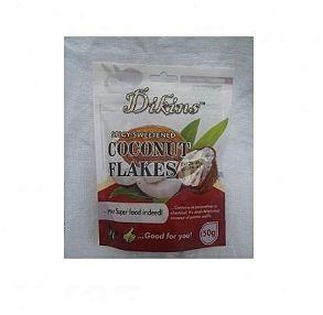 Dikins Spicy-Sweetened Coconut Flakes 50 g