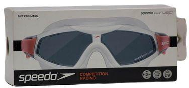 Speedo Swim Goggles Rift Pro Mask- 8069413557smoke/Red-