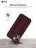 3 in 1 Magnetic Hand Grip Holder Case For Apple iPhone 14 Brown