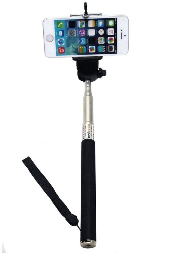 Extendable Self Portrait Selfie Handheld Stick Monopod Adajustable Holder For iPhone/Samsung/Camera