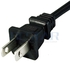 NEMA 1-15P 2pin Male Plug To IEC 320 C7 IEC320 Short AC