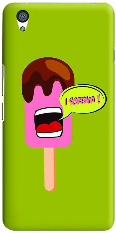 Stylizedd OnePlus X Slim Snap Case Cover Matte Finish - I Scream