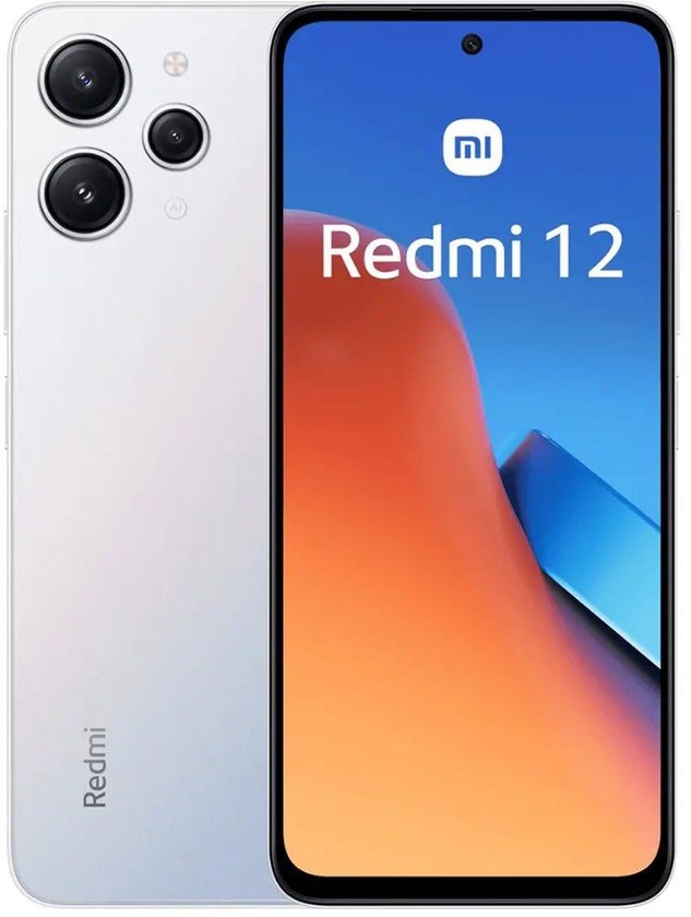 Get Xiaomi Redmi 12 Dual SIM Mobile Phone, 6.79 Inch, 8GB Ram, 256GB, 4G LTE - Polar Silver with best offers | Raneen.com