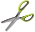 one year warranty_5 Layers Stainless Steel Kitchen Scissors Comfortable Handles Herb Scissors Quick Cooking Tool09885381
