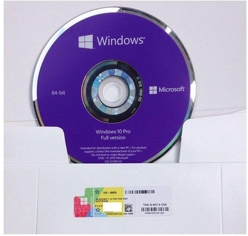 Microsoft windows 10 64bit DVD