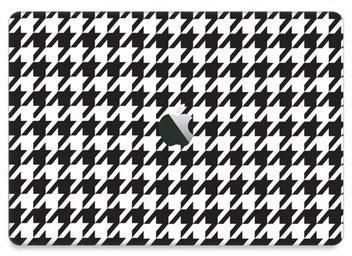 Houndstooth Skin Cover For Macbook Air 13 2018 2021 Multicolour