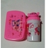 Lunch Box +( Water Bottle) - Pink
