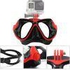 Scuba Diving Snorkel Mask With Mount Adapter For Gopro Hero 5 Hero 4 Hero 3 SJCAM Series - Red