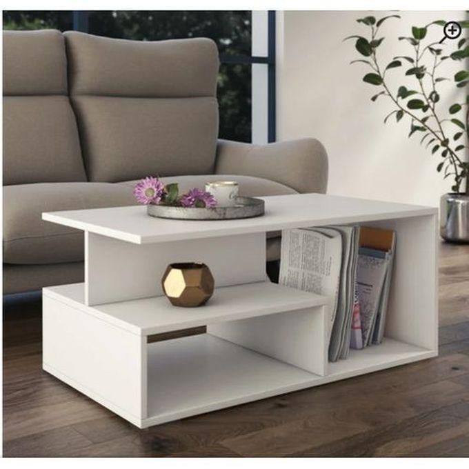 Constantino White Center Coffee Table -(Lagos OGUN Delivery Only)