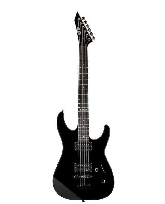 ESP LTD M-10 Electric Guitar Starter Bundle with Gig Bag + Black