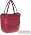 Guess VS652910 Solene Large Satchel Bag for Women, Burgundy