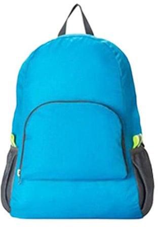 Foldable Travel Backpack Blue