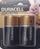 Duracell D-2 Alkaline Batteries 2 Pieces Pack MADE IN USA