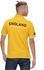 Automobili Lamborghini Yellow Cotton Shirt Neck Shirts For Men