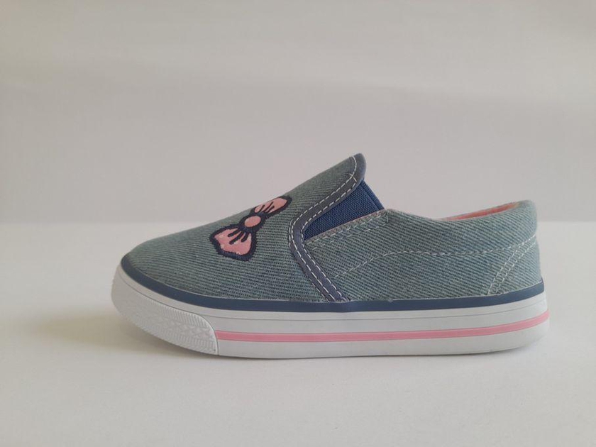 Flat Fashion Sneakers Comfort Easy Fitting Kids Shoes For Girl Blue