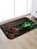 Christmas Candle Pattern Anti-skid Water Absorption Area Rug - W20 X L31.5 Inch