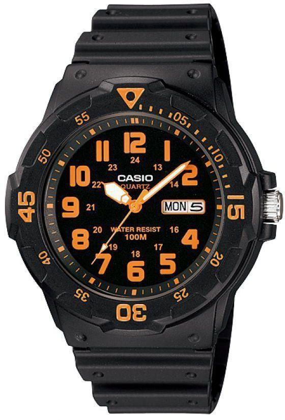 Casio MRW-200H-4B Silicone Watch - Black