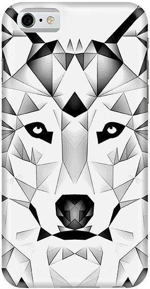 Stylizedd  Apple iPhone 6 Premium Slim Snap case cover Gloss Finish - Poly Wolf  I6-S-295