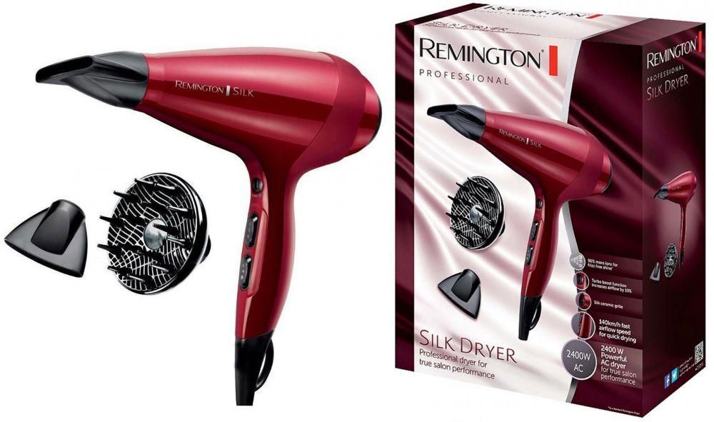 Remington Silk Hair Dryer - AC9096, Orange