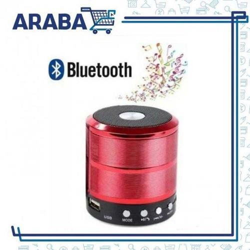 Mini Bluetooth Speaker WS-887 (Red)