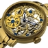 Akribos XXIV Men's Gold Dial Stainless Steel Band Watch - AK525YG